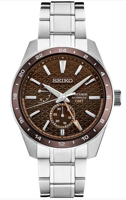Seiko Presage Sharp Edged Series GMT SPB225 Replica Watch